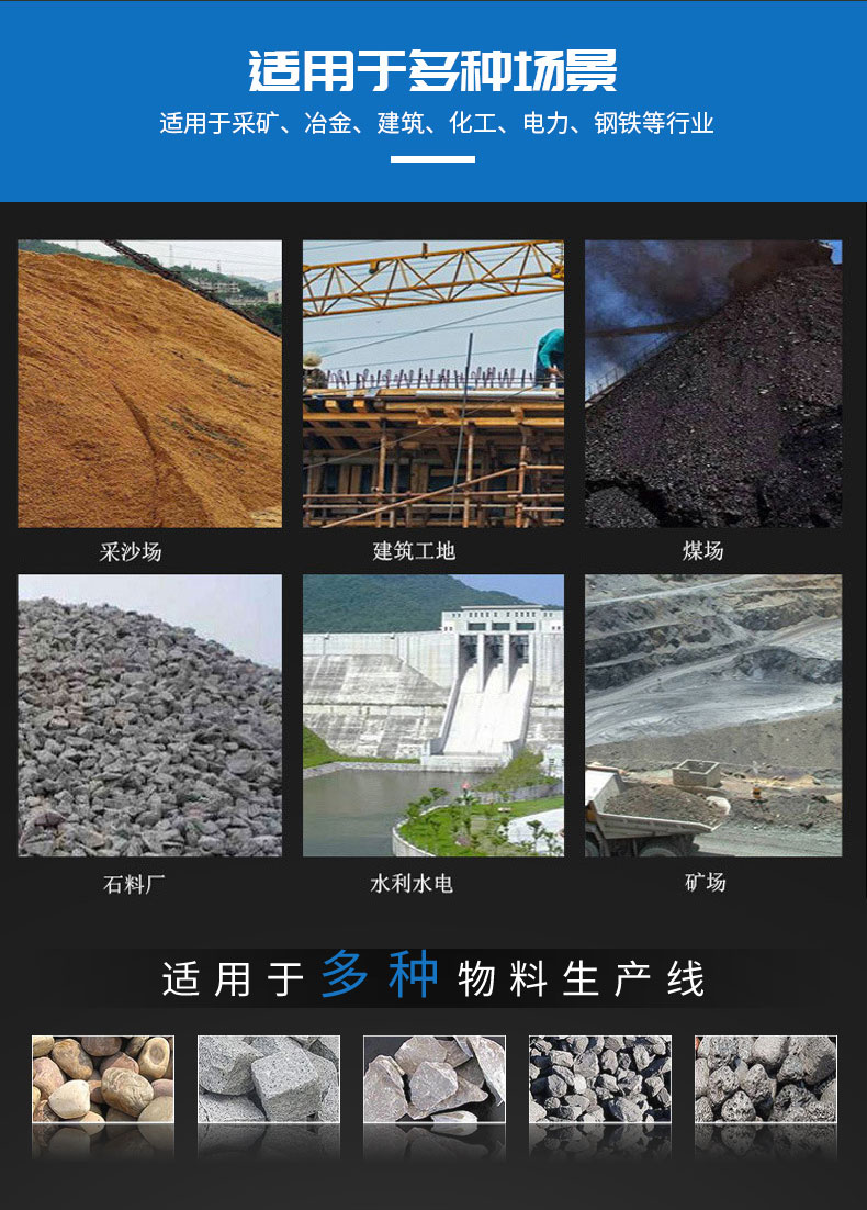 高频筛的应用范围
